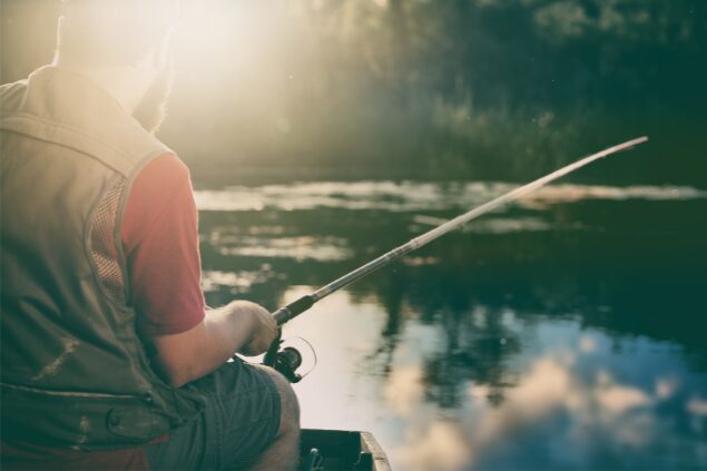 lakeside fishing