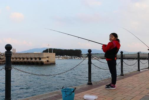 女性 釣り