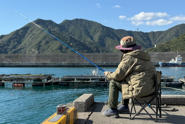 堤防釣り